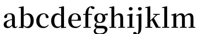 Source Han Serif SemiBold Font LOWERCASE