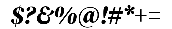 Source Serif 4 Display Black Italic Font OTHER CHARS