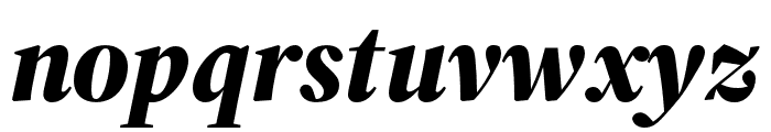 Source Serif 4 Display Black Italic Font LOWERCASE