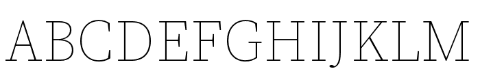 Source Serif 4 Subhead Light Font UPPERCASE