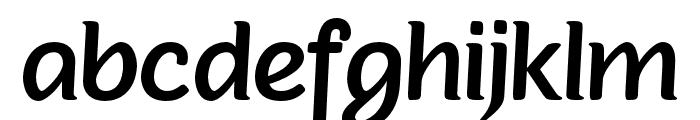 Sovba Medium Font LOWERCASE