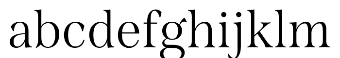 Span Condensed Light Font LOWERCASE