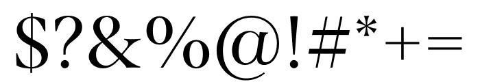 Span Condensed Regular Font OTHER CHARS