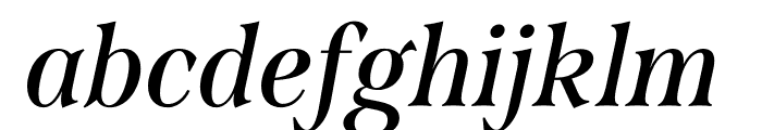 Span Condensed Semibold Italic Font LOWERCASE