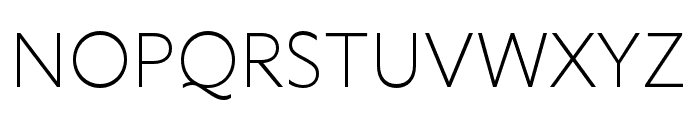 Specter Light Font UPPERCASE