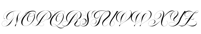 Spignarian Script Regular Font UPPERCASE