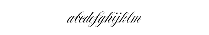 Spignarian Script Regular Font LOWERCASE