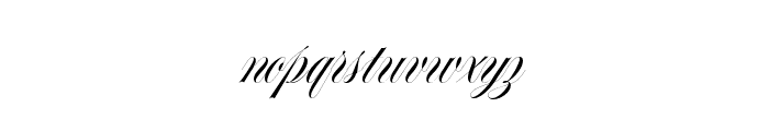 Spignarian Script Regular Font LOWERCASE