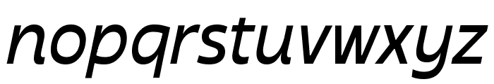 Stadio Now Variable Italic Font LOWERCASE