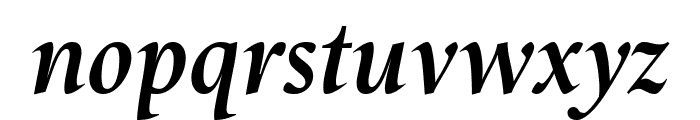 Starling Bold Italic Font LOWERCASE