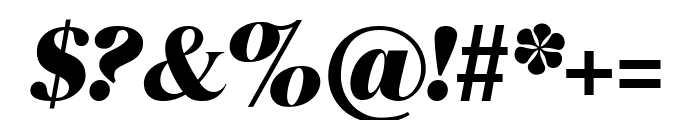 Starling Ultra Italic Font OTHER CHARS