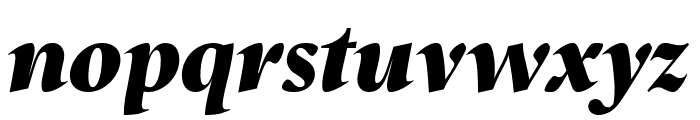 Starling Ultra Italic Font LOWERCASE