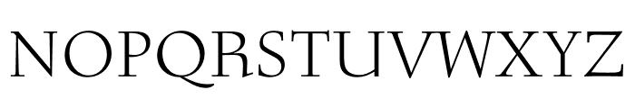 Stern Pro Regular Font UPPERCASE