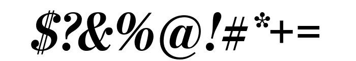 StilsonDisplay Bold Italic Font OTHER CHARS