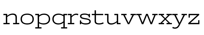 Stint Ultra Expanded Regular Font LOWERCASE