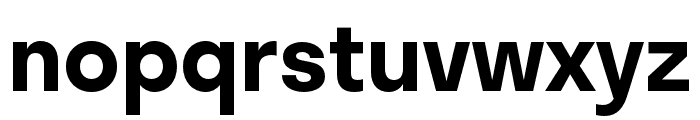 Stratos SemiBold Font LOWERCASE