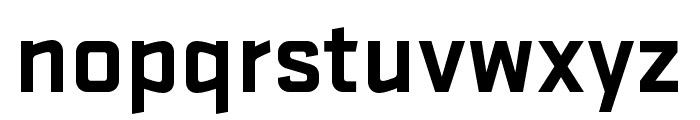 Stratum1 Bold Font LOWERCASE