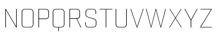 Stratum1 Light Font UPPERCASE