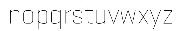 Stratum1 Light Font LOWERCASE