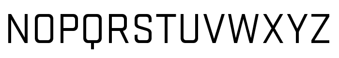 Stratum1 Regular Font UPPERCASE