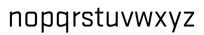 Stratum1 Regular Font LOWERCASE