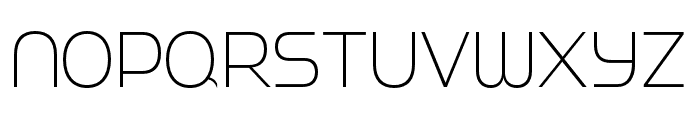 Strenuous ExtraLight Font LOWERCASE