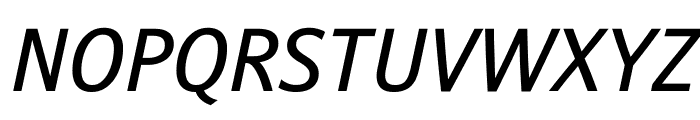 Stroudley Italic Font UPPERCASE