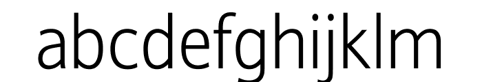 Stroudley Light Font LOWERCASE