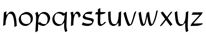 Studio MN Regular Font LOWERCASE