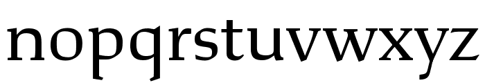 Study VF Regular Font LOWERCASE