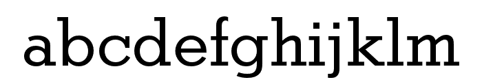 Stymie Cond Regular Font LOWERCASE