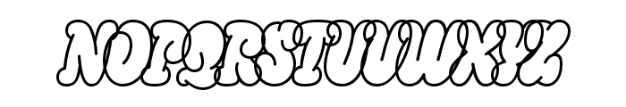 Sudz Regular Font UPPERCASE