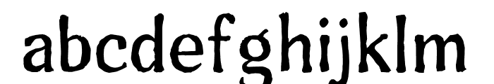 Sunshine Regular Font LOWERCASE