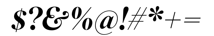 Superior Title Medium Italic Font OTHER CHARS