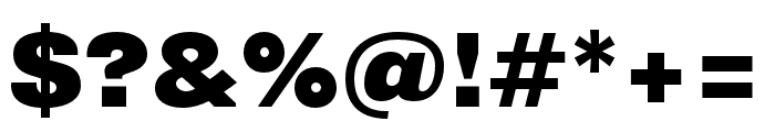 Supria Sans Cond Black Font OTHER CHARS