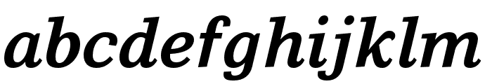 Sutro  Bold Italic Font LOWERCASE