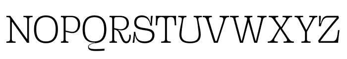 Sway Variable Light Font UPPERCASE