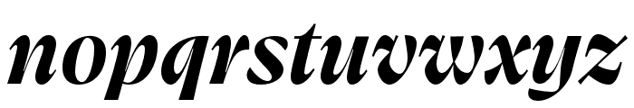Swear Display Bold Italic Font LOWERCASE