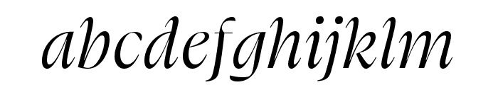 Swear Display Italic Font LOWERCASE