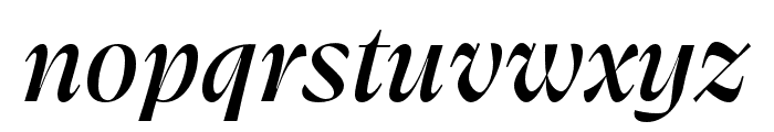 Swear Display Medium Italic Font LOWERCASE