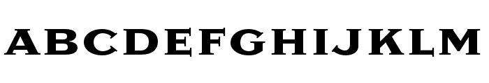 Sweet Gothic Serif Bold Font LOWERCASE