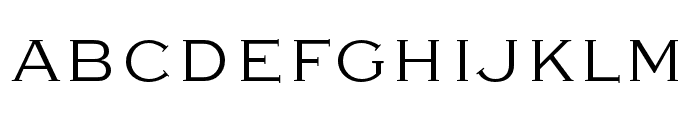 Sweet Gothic Serif Light Font UPPERCASE