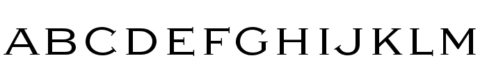 Sweet Gothic Serif Light Font LOWERCASE