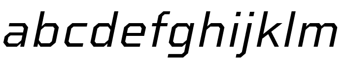 Sweet Square Pro Italic Font LOWERCASE