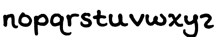 Swister ExtraBold Regular Font LOWERCASE