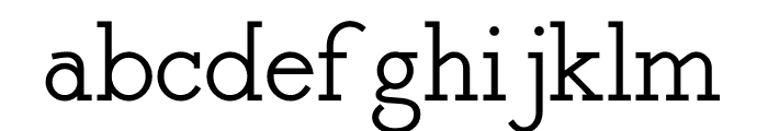 TA Kai Regular Regular Font LOWERCASE