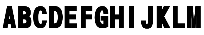 TA Kakugo Gf 01 Regular Font UPPERCASE