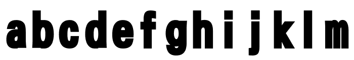 TA Kakugo Gf 02 Regular Font LOWERCASE