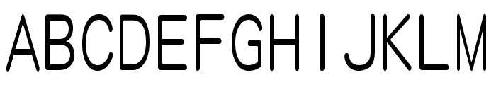 TA Marugo Gf 05 Regular Font UPPERCASE