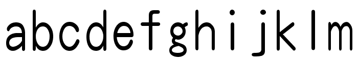 TA Marugo Gf 05 Regular Font LOWERCASE